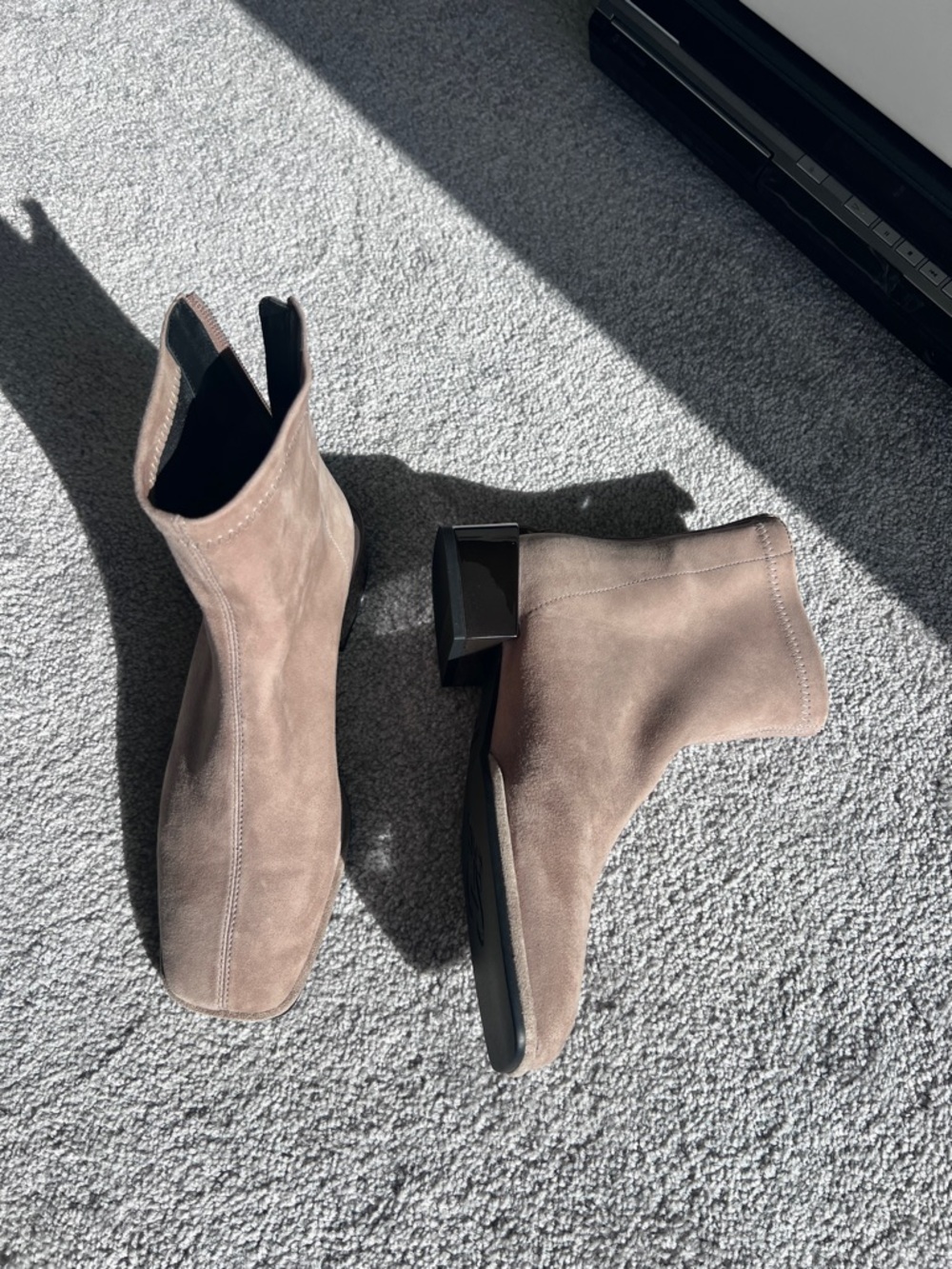 6 us ✨ Brand New Staccato Suede Ankle Boots – Square Toe Trend